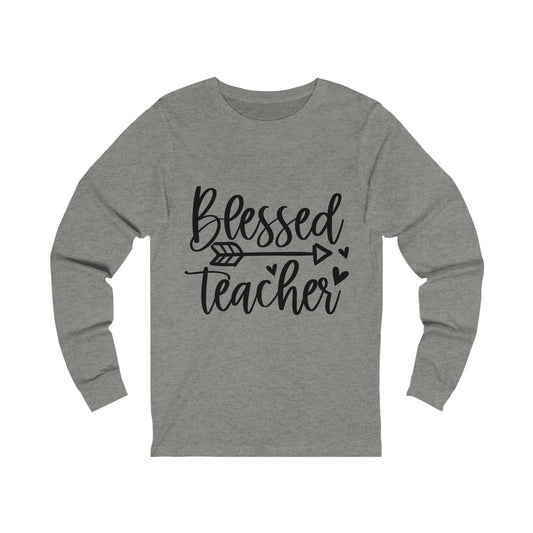 Blessed Teacher-Unisex Jersey Long Sleeve Tee